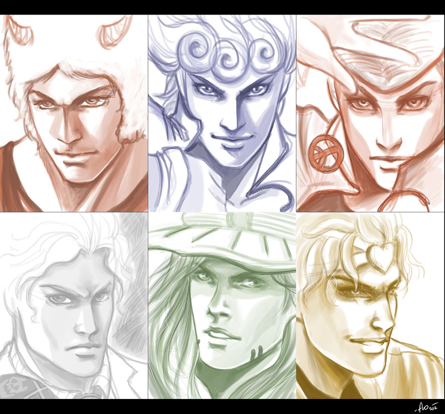 jojo's bizarre adventure characters  Jojo's bizarre adventure characters, Jojo's  bizarre adventure, Jojo bizarre