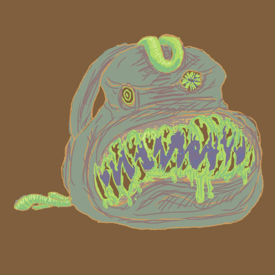 Scary Backpack by VelvetK3y on DeviantArt