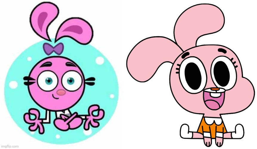 Yin and Anais (Pink Rabbit Girls) by prettyprejoy on DeviantArt