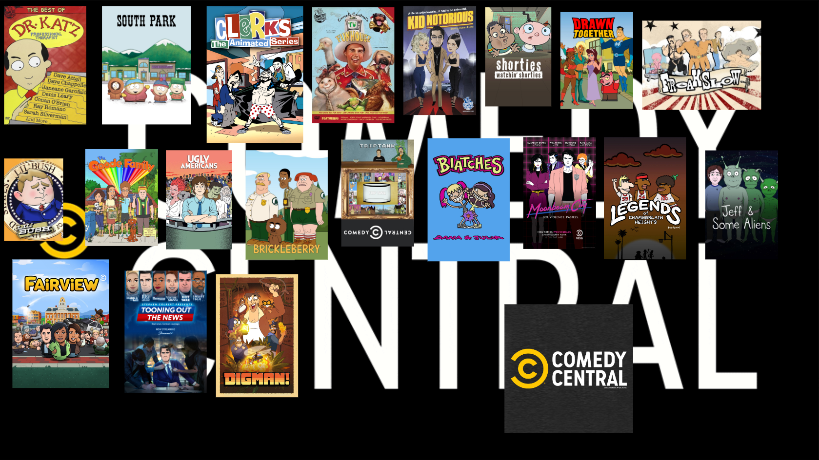 Comedy central animated shows deals