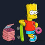 Bart with Donuts
