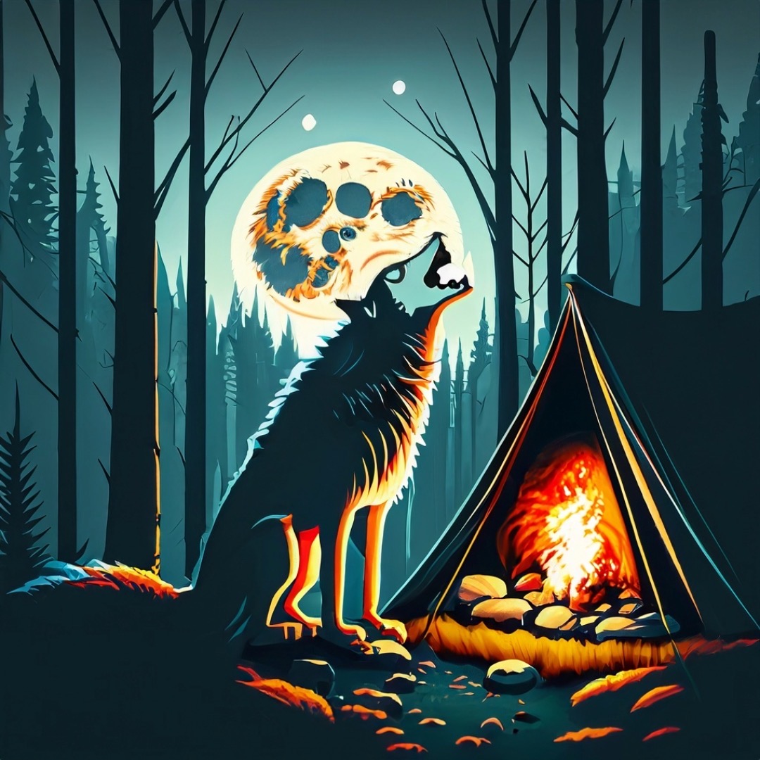 Werewolf Scampering Camp werewolf by DreadfulJesss on DeviantArt