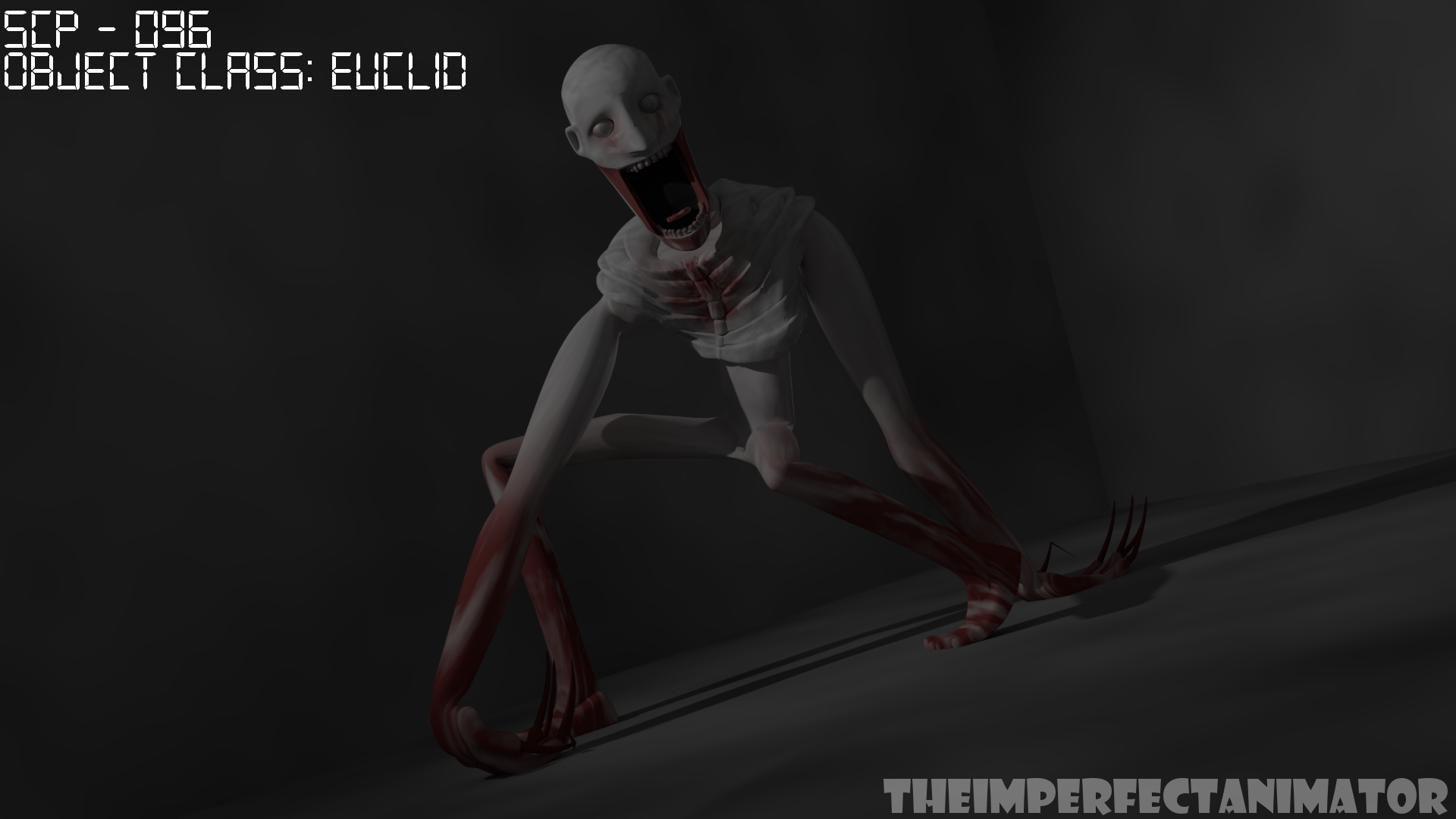 SCP-096 The Shy Guy Object Class: Euclid - Scp - Posters and Art