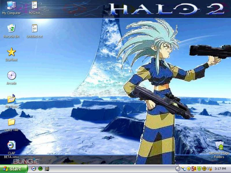 Ryoko on Halo