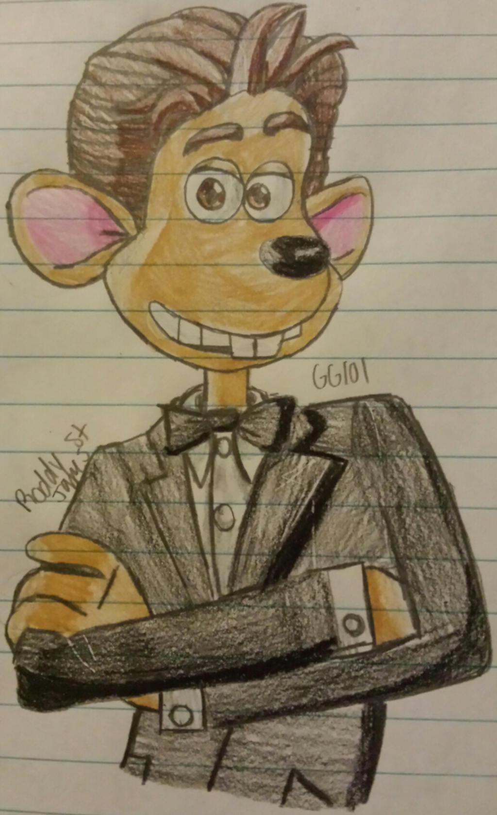 Roddy st james coloring by gadgetgirl101 on DeviantArt