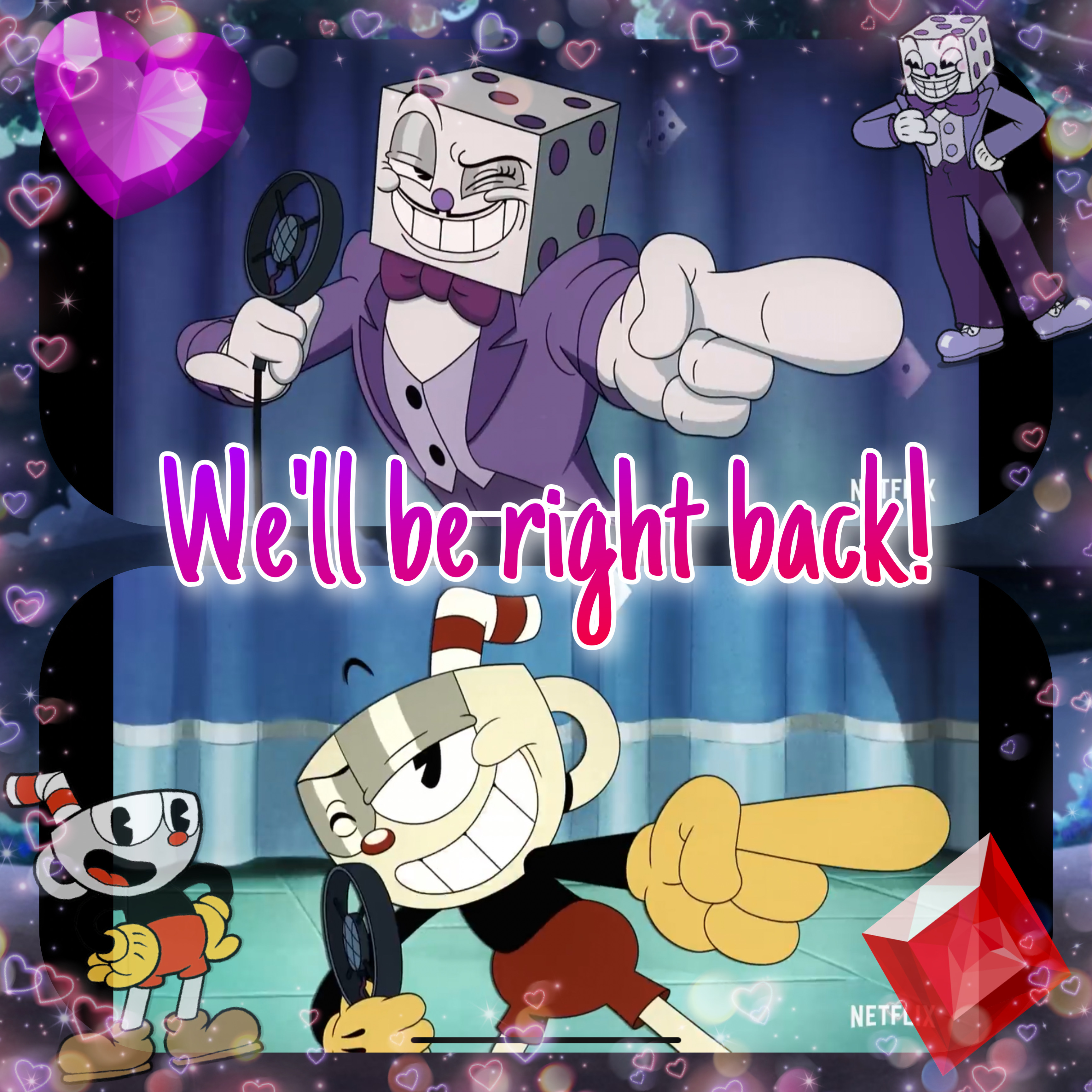 The Cuphead Show' King Dice Screencap Redraw! : r/Cuphead