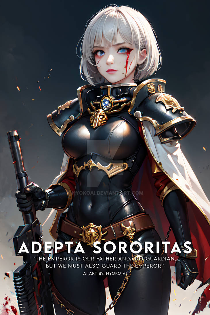 adepta sororitas by NyokoAI on DeviantArt
