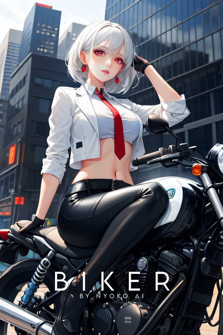 biker by NyokoAI on DeviantArt
