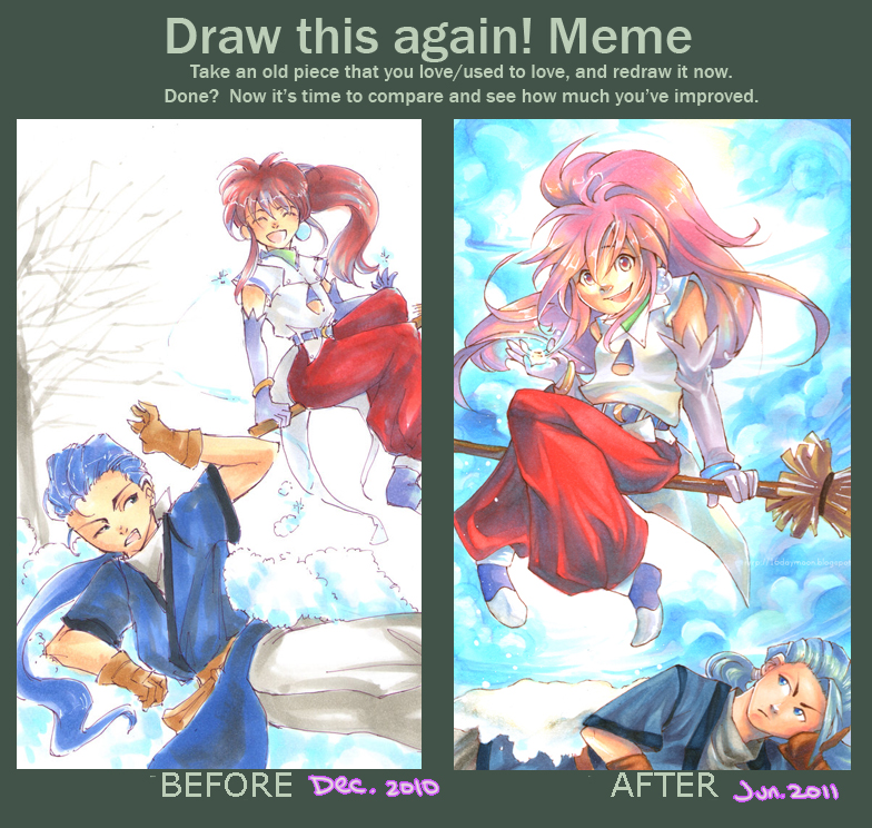 Draw this again meme