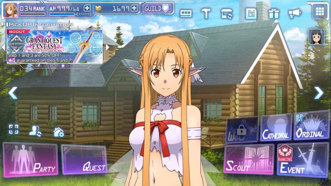 Index - Sword Art Online : Unleash Blading - Database