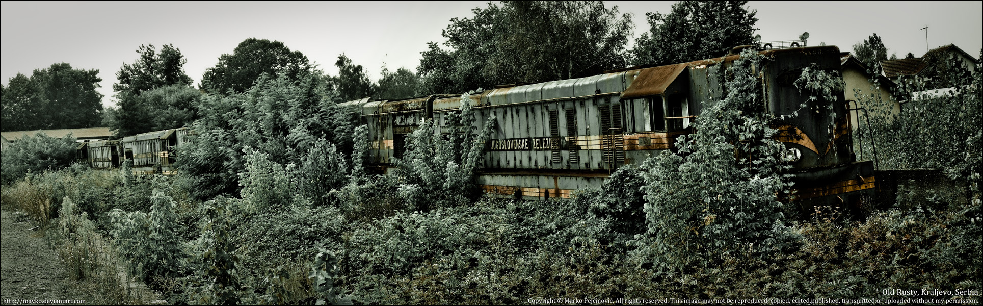 Kraljevo Old Rusty Train