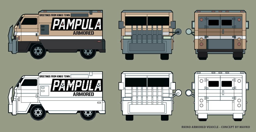 Rhino Armored Vehicle concept