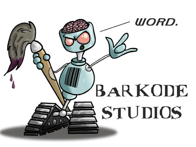 Barkode mascot