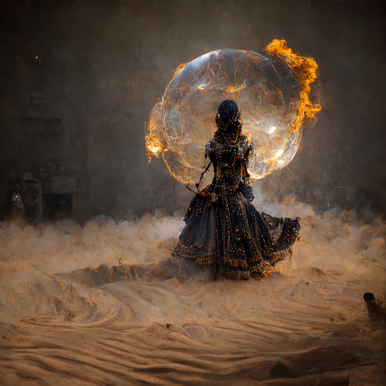 Dark Ritual Animation dark sorceress ritual by in-the-mind-of-ai on DeviantArt