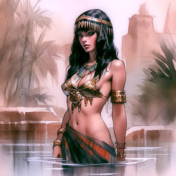 Cleopatra: Bathing Time