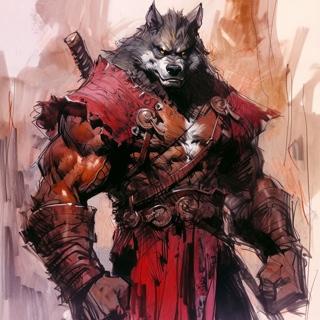 Werewolf Ralph Ralph: werewolf warlord by in-the-mind-of-ai on DeviantArt