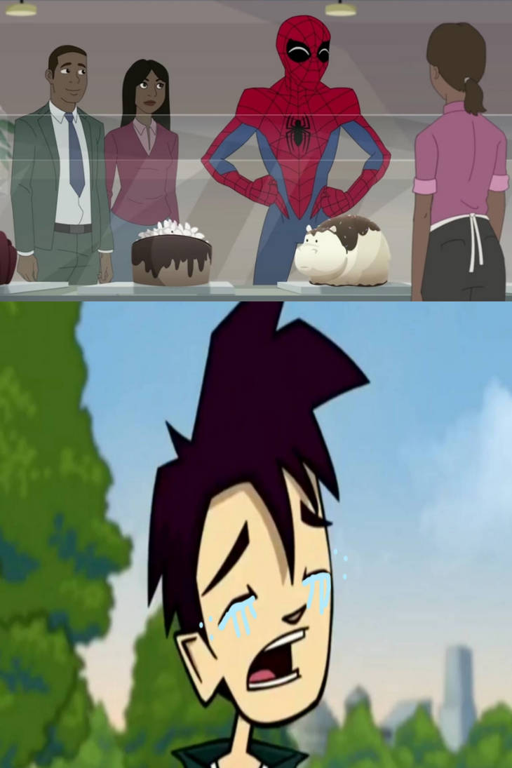 Spider-Man Laughs At Randy Cunningham crying by msmyessamhno on DeviantArt