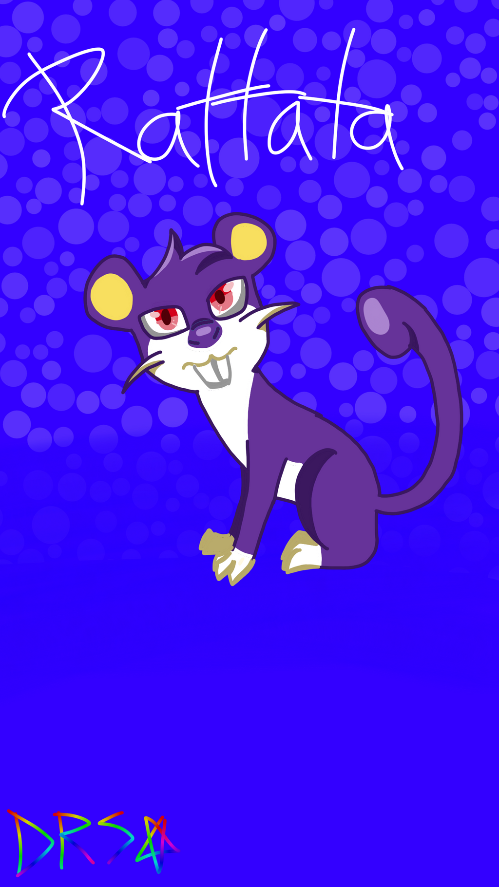 Blue Rattata Pokemon Rattata (Pokemon) by Deresta2002 on DeviantArt