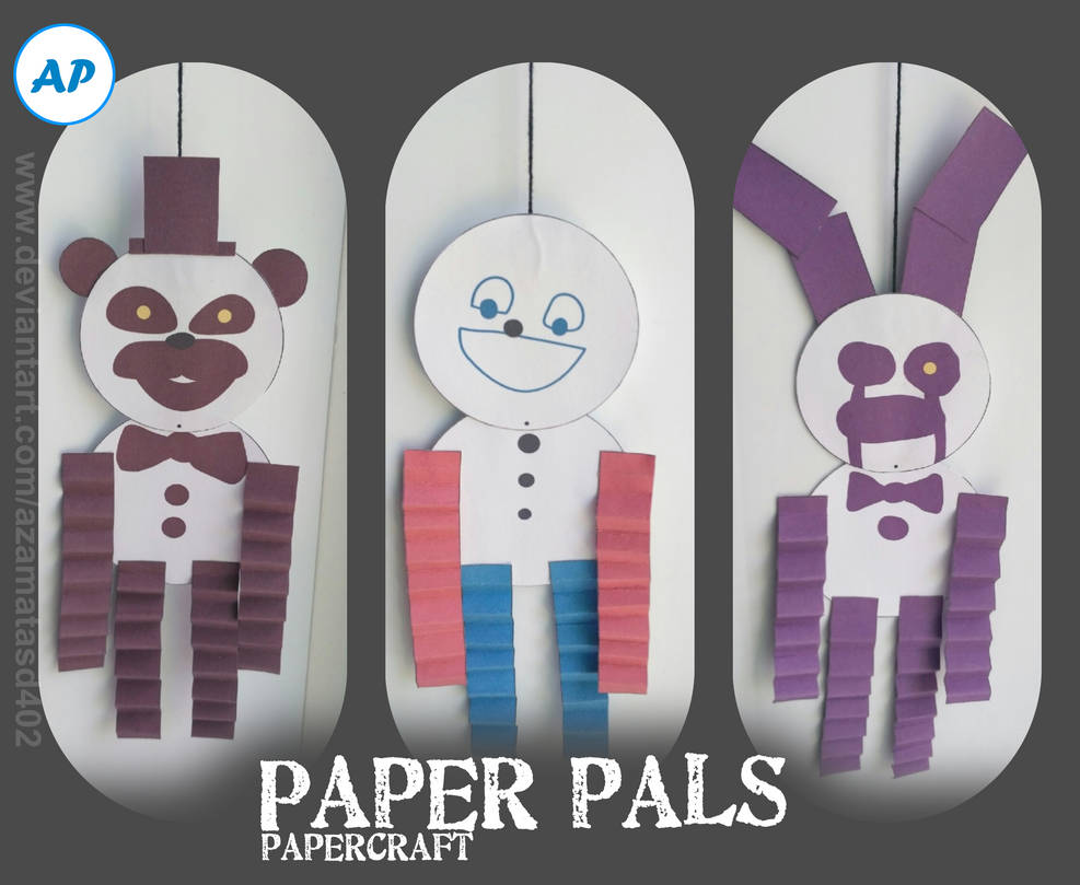 Paper Pals Papercraft By Azamatasd402 On DeviantArt paper-pals-papercraft-by-azamatasd402-on-deviantart