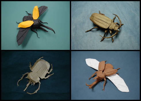 Origami Beetles