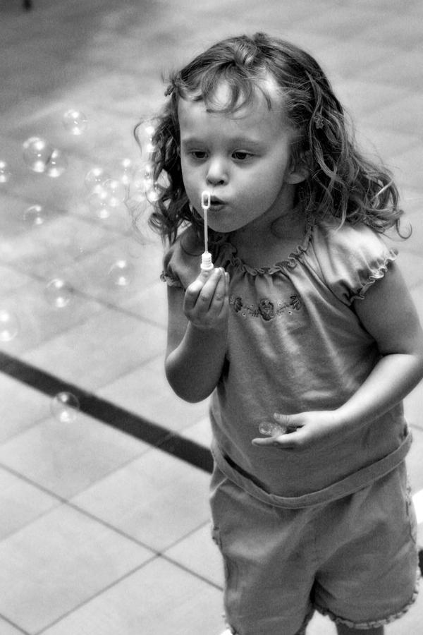 Savannah With Bubbles