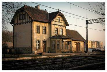 A small railway station