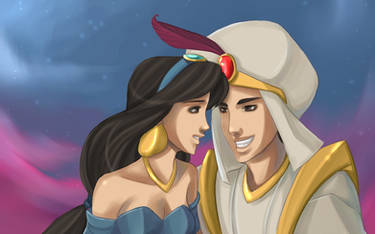 Jasmine and Aladdin