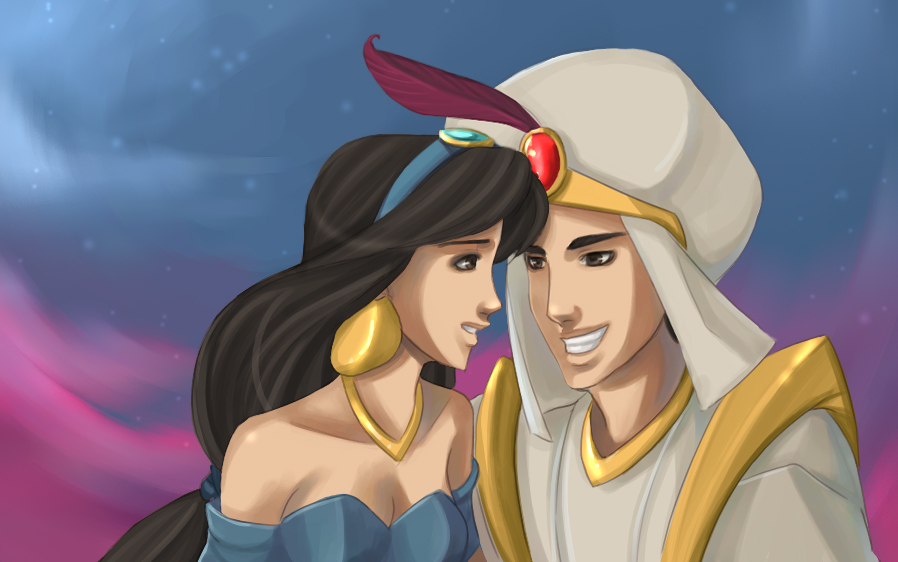 Jasmine and Aladdin