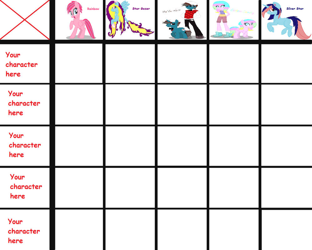 Shipping chart (free) (put your OC in the box) by deslove01 on DeviantArt