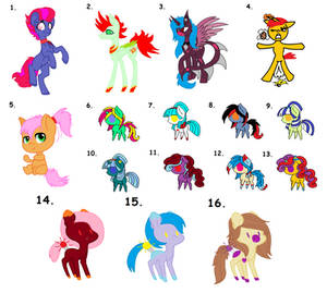 All Open MLP adopts (On Sale)