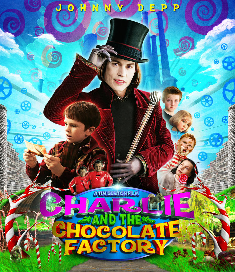 Charlie And The Chocolate Factory Movie Poster By Zungam80 On Deviantart