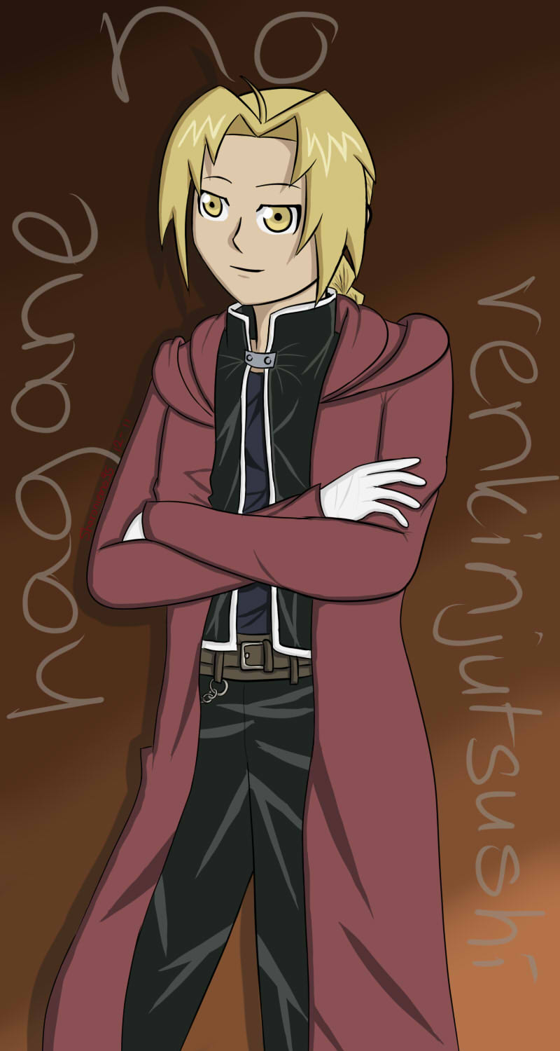 Edward Elric Coloured