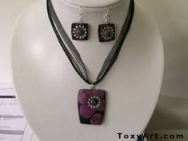 Purple Blooms Set