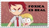 Foxica es real stamp