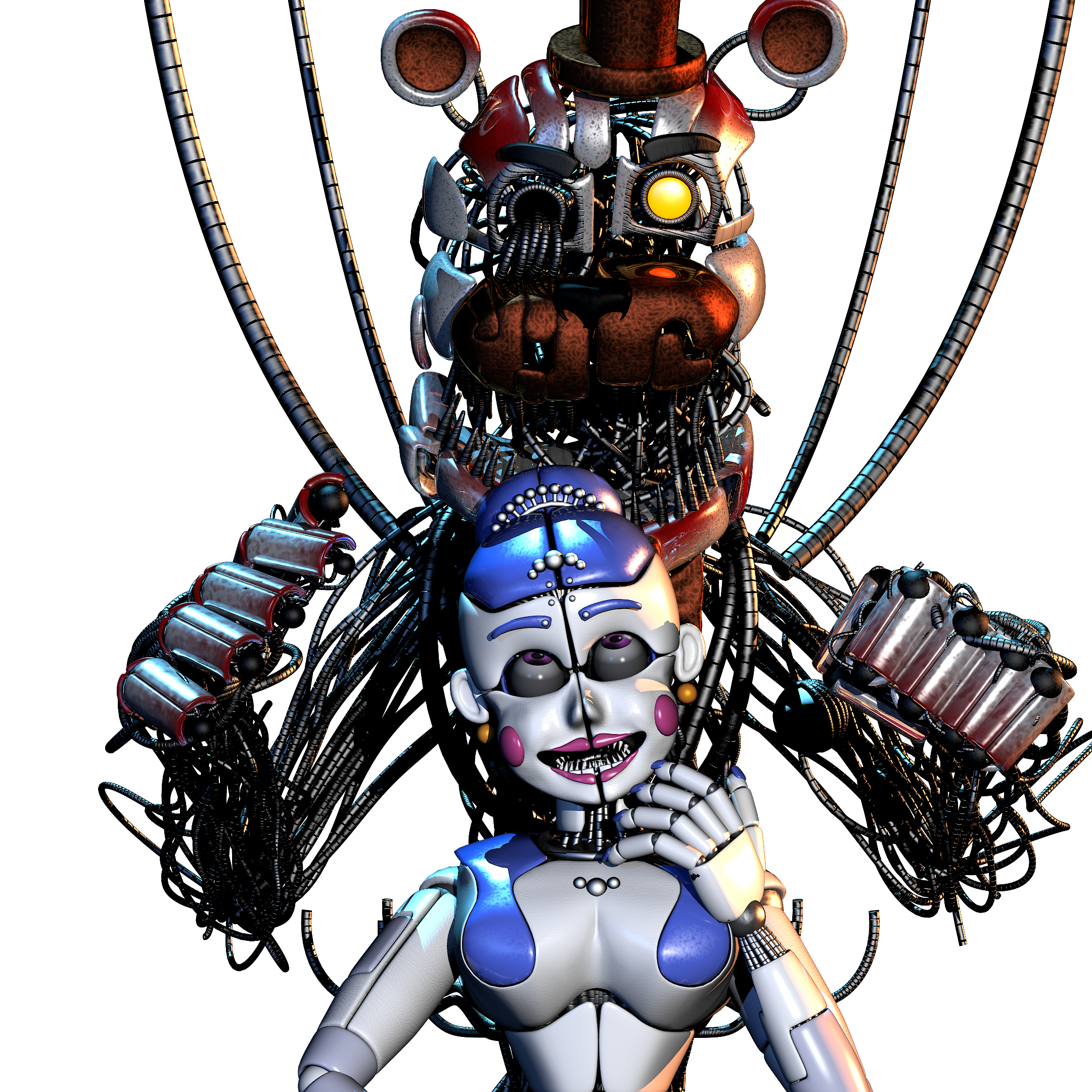 Molten Freddy Release [Blender + SFM] by Thudner on DeviantArt