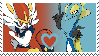 Pokemon-Cinderace x Inteleon Stamp