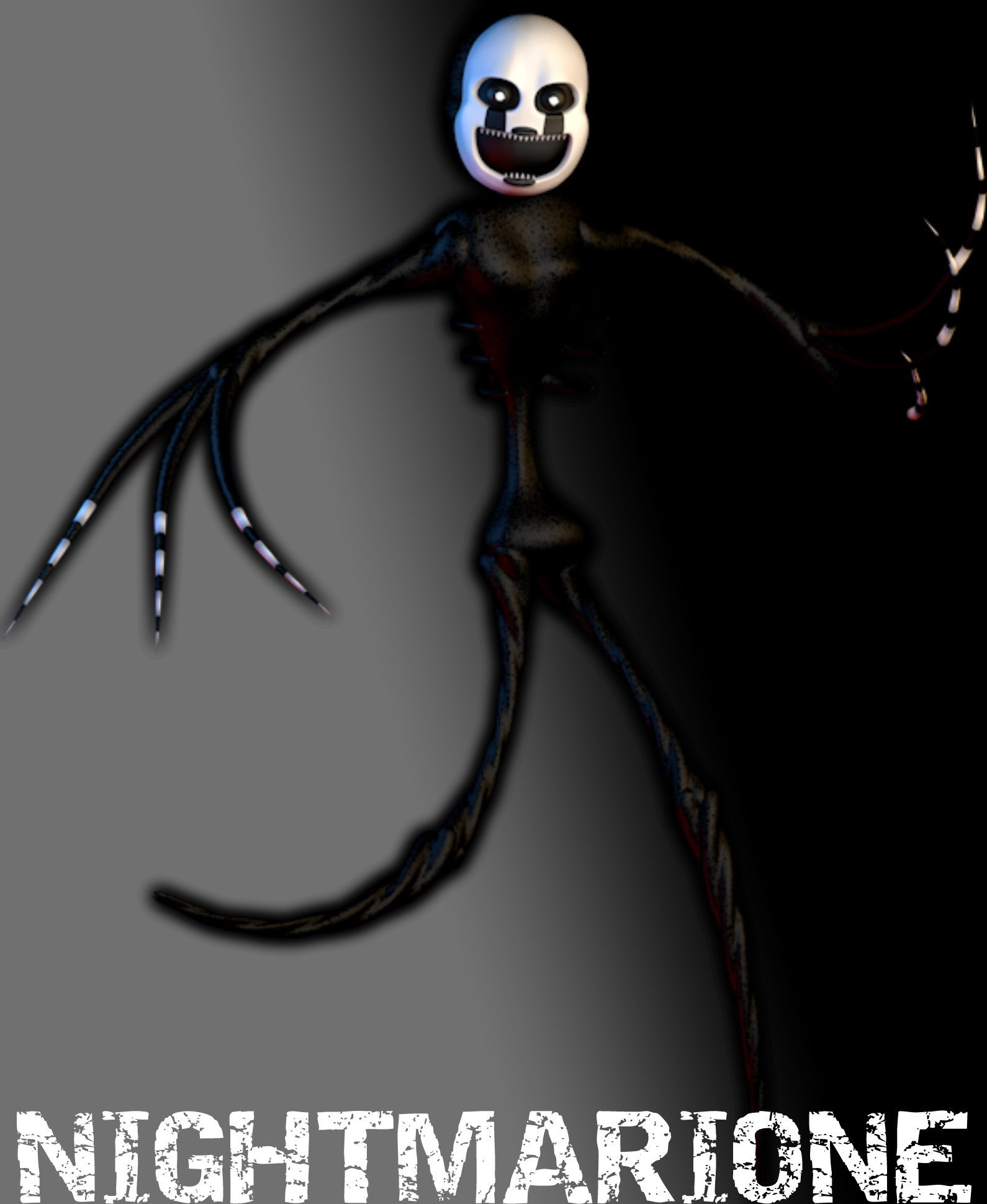 C4D- FNAF] The puppet master (Nightmare ver.) by christianzc on DeviantArt