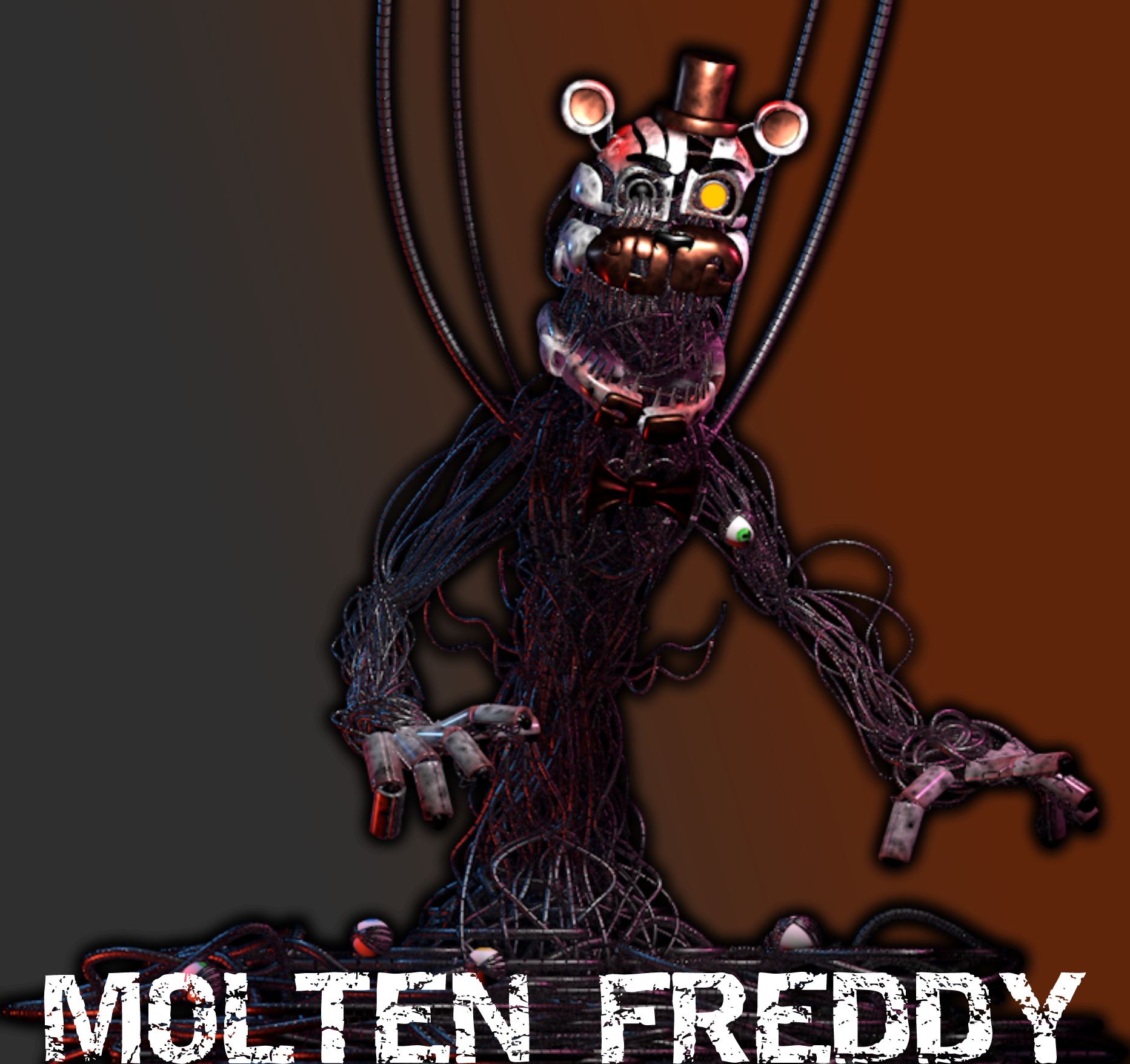 Fnaf Molten Freddy by Sapiredragon on DeviantArt