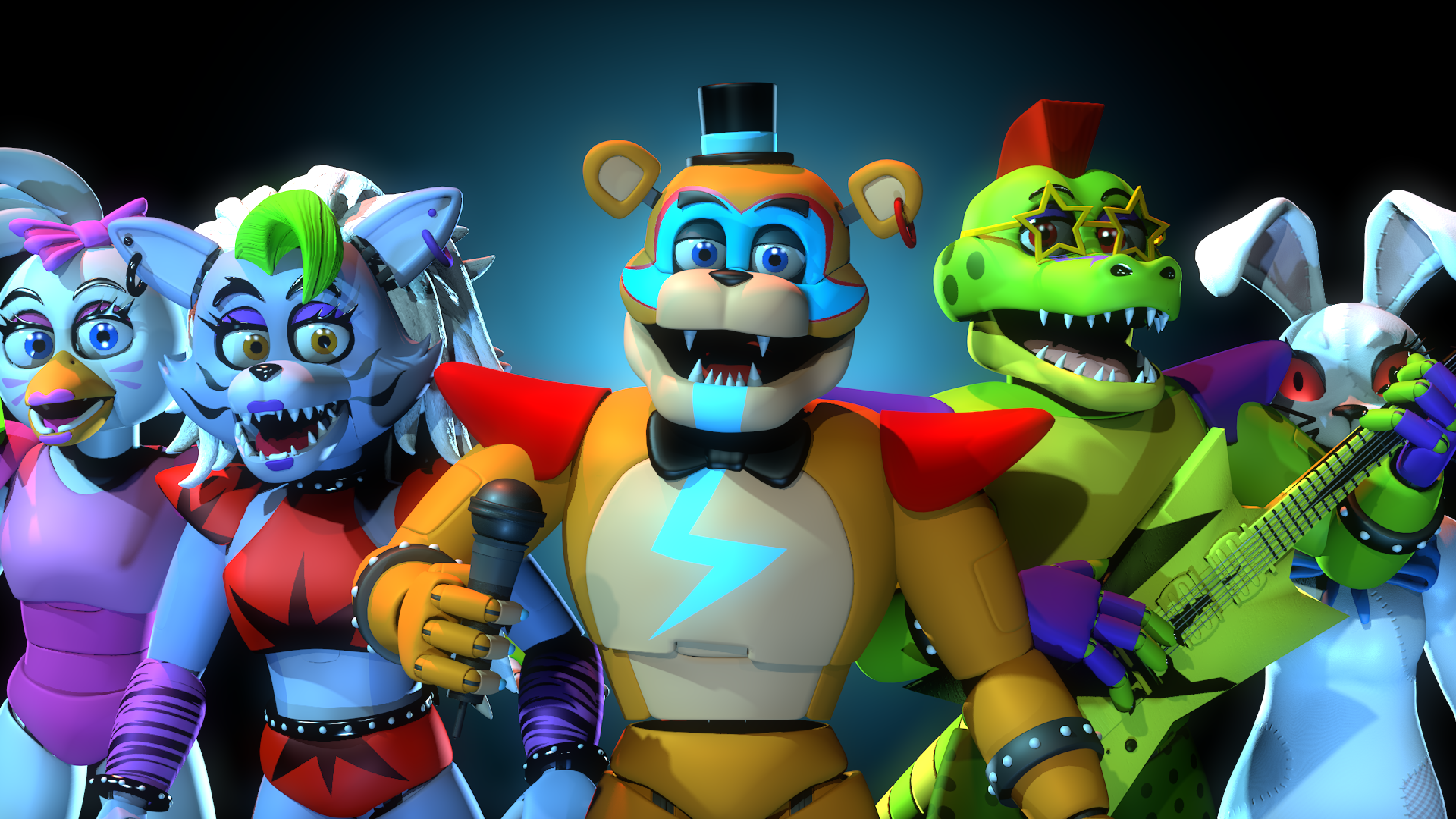 FNAF 1 Crew wallpaper by RaineyDayz10 - Download on ZEDGE™