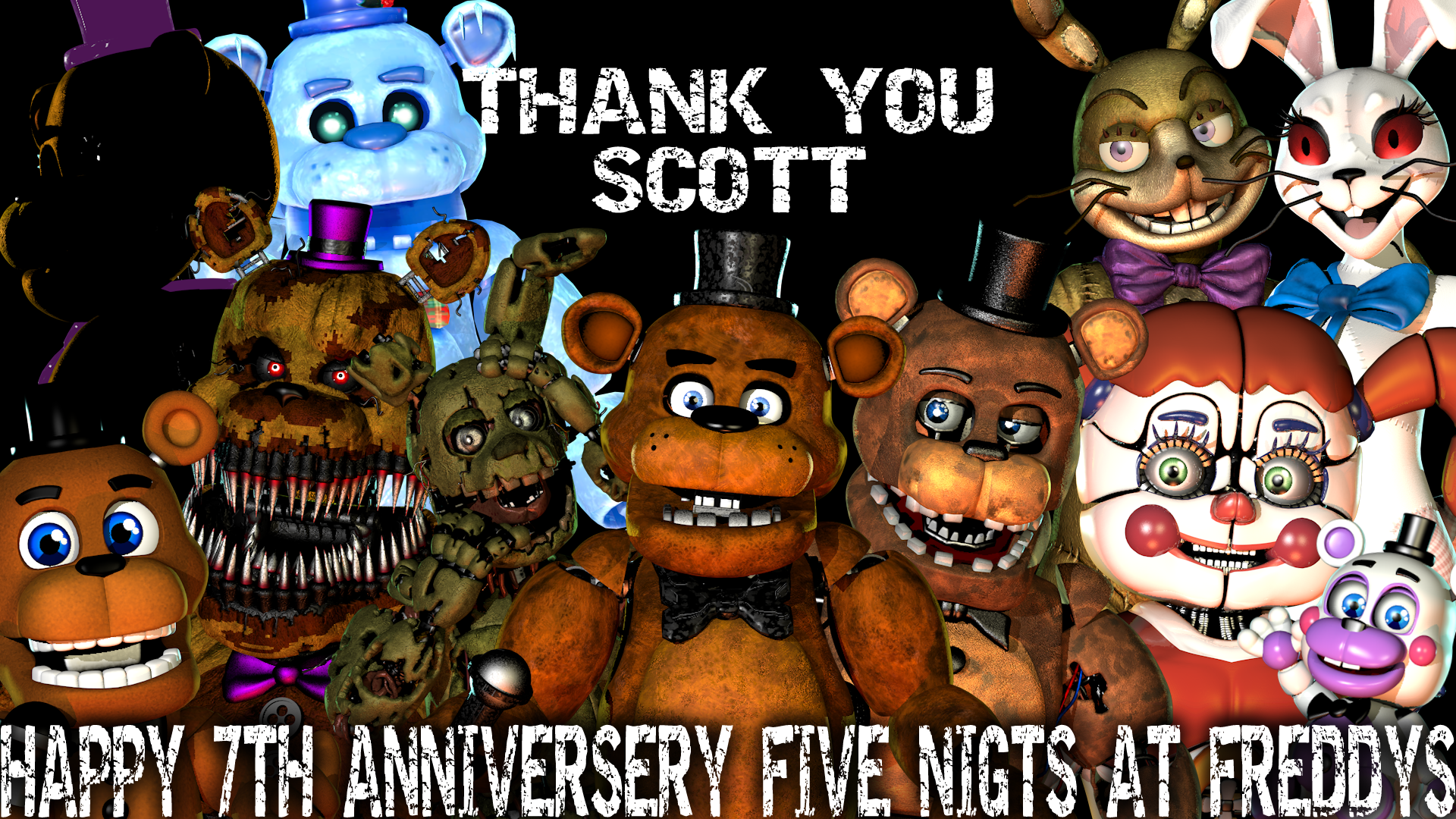 FNaF-7 years of Scare by IFazbear14I on DeviantArt