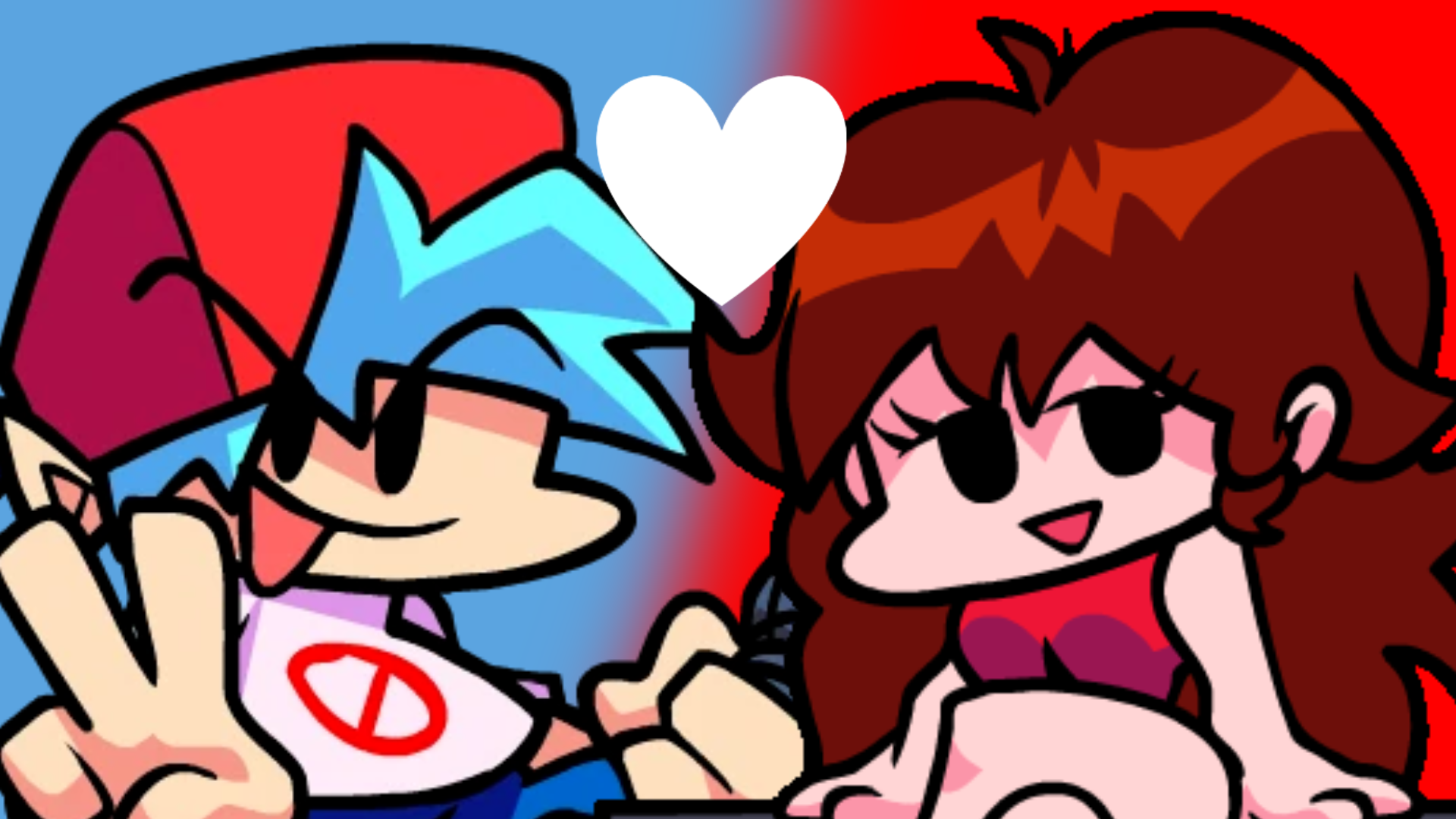 FNF Boyfriend x Girlfriend Wallpaper by IFazbear14I on DeviantArt