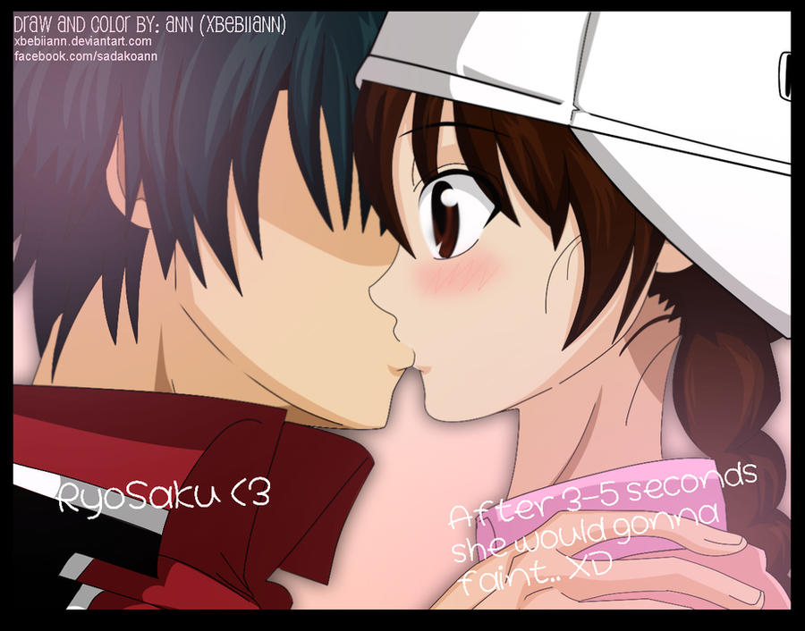 Ryoma x Sakuno Kiss.. :D ~ Ryosaku