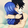 Passionate Gruvia Kiss - Fairy Tail