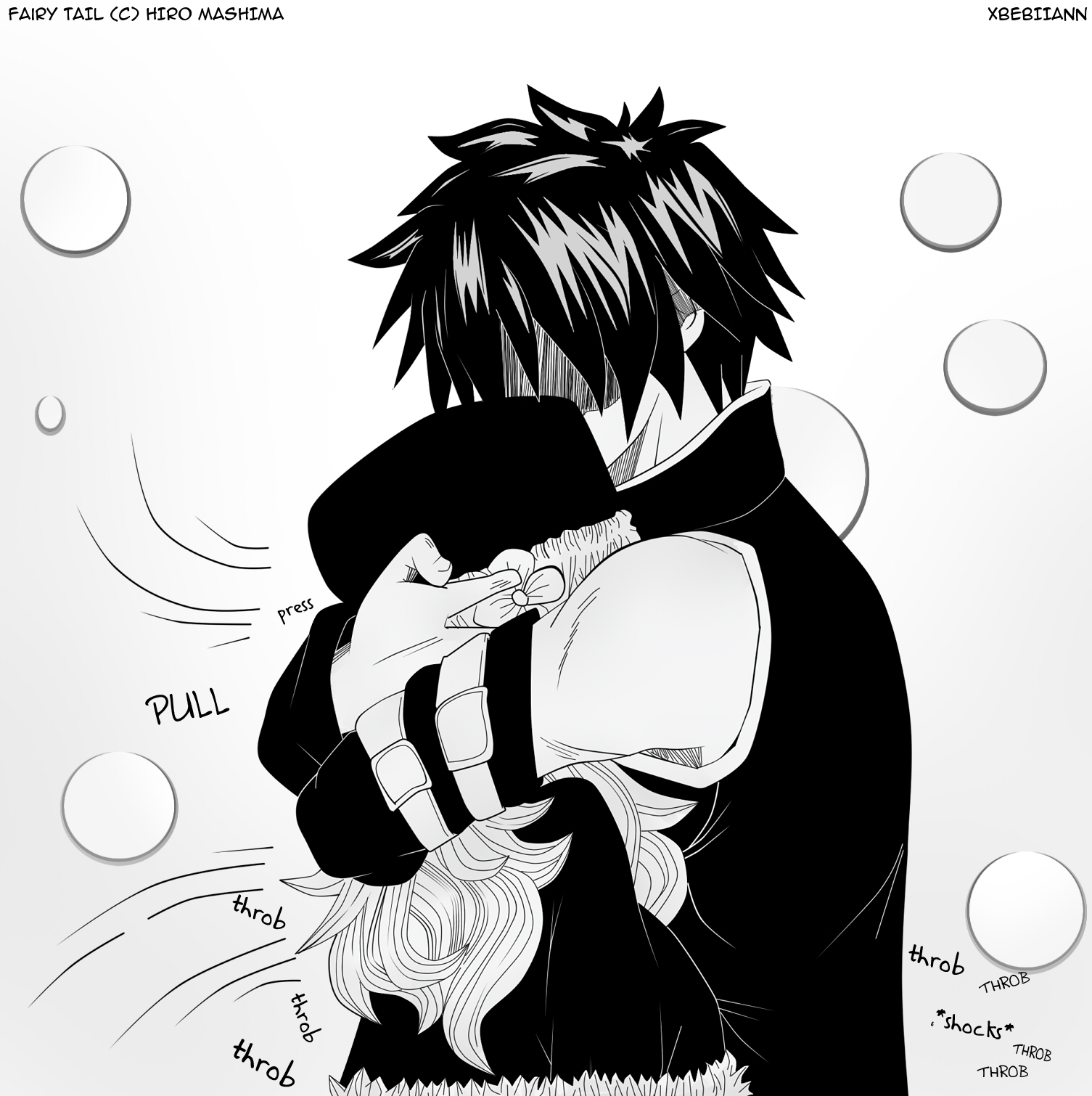 Fairy Tail (Gray sudden's action) Gruvia