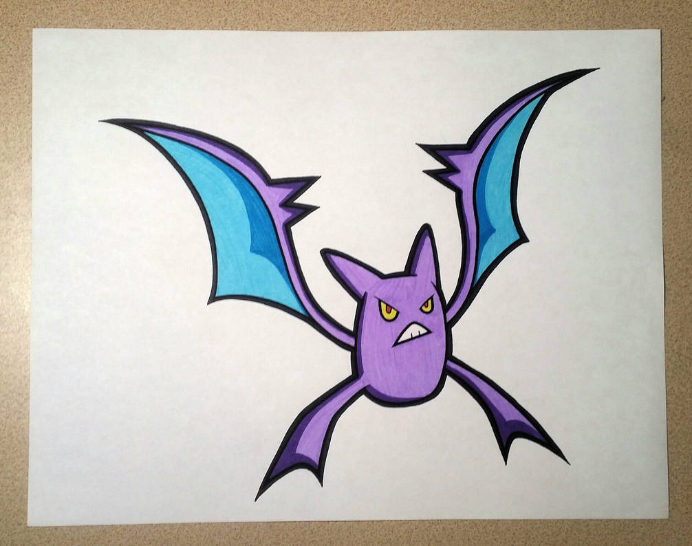 Crobat Coloring Page by peacein17 on DeviantArt
