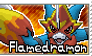 Flamedramon Stamp