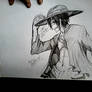 Monkey D. Luffy Bad Sketch~!
