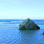 Two rocks waiting for water