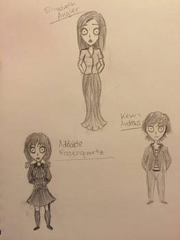 Tim Burton Stylized People