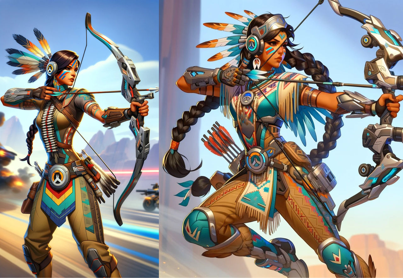 Overwatch2 Romen Oc Overwatch OC: Kohana Zitkala by UprisingStar on DeviantArt